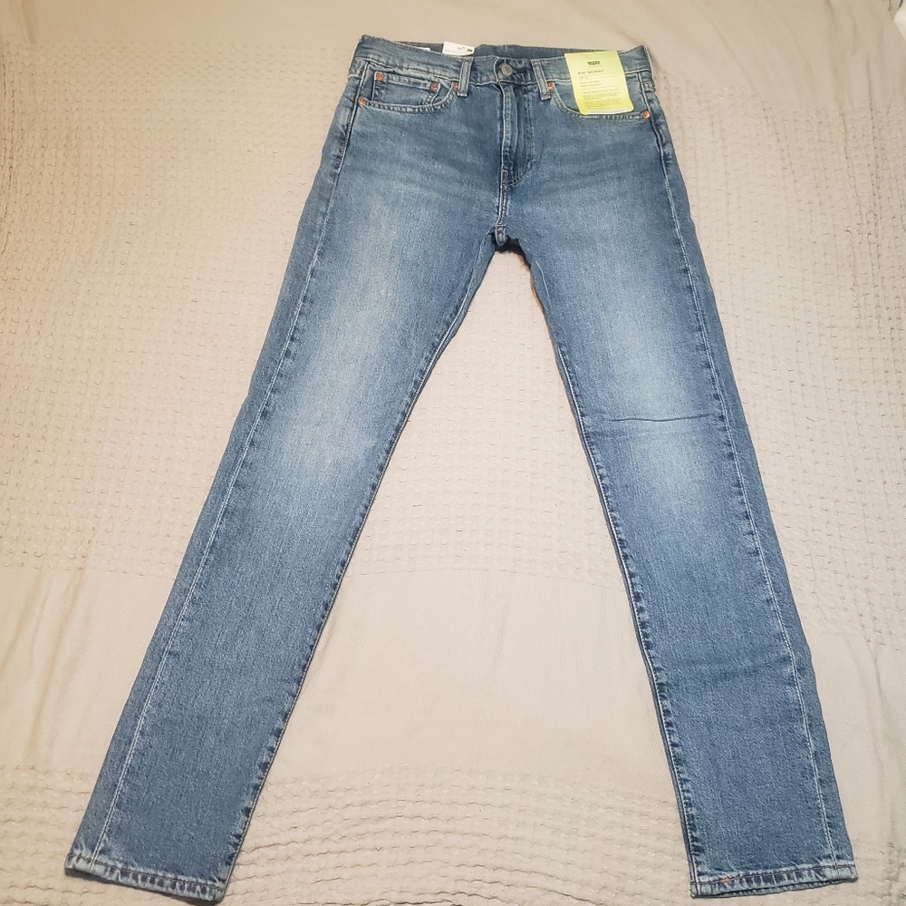 NWT Levi’s 510 Skinny Flex Eco Performance Jeans Blue Denim W31 L32